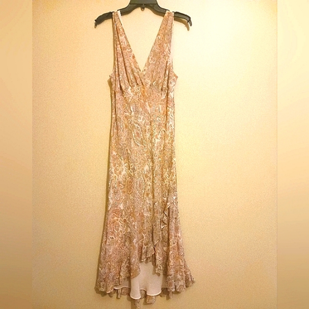 SPIEGEL 100% Silk Paisley Print Dress
